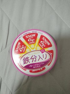 雪印メグミルク　６Ｐチーズ鉄分入り　９０ｇの商品写真