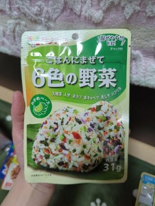 田中食品　ごはんにまぜて　６色の野菜　３１ｇの商品写真
