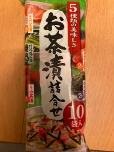 日本海水　浦島海苔　お茶漬詰合せ５種　１０袋のレビュー画像