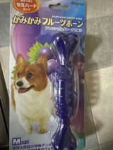 かみかみフルーツボーン セミハードM グレープ