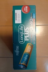 FUJITSU LLプラス単3 LR6LP 40個