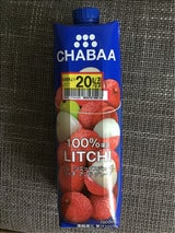 CHABAAライチ パック 1L