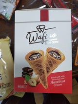 ワフィーノ ミニコーン ヘーゼルナッツ 150g