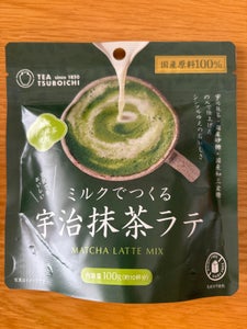 つぼ市製茶本舗　ミルクでつくる宇治抹茶ラテ１００ｇのレビュー画像