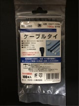 プロモート ケーブルタイ黒屋外用100mm