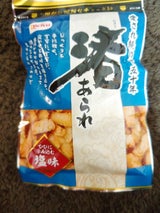 栗山米菓 渚あられ(しお) 100g