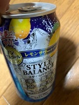 アサヒ スタイルバランスプラスレモン缶 350ml