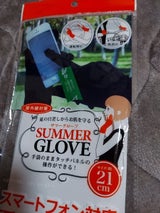 武田 スマートフォン対応サマーグローブ21 1P