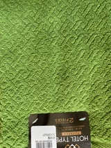 バラエティカラー Fタオル モスグリーン 2P