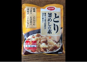 COOP とり釜めしの素3合用