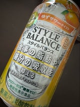 アサヒ スタイルバランスプラスゆず 缶 350ml