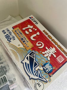 シマヤ　だしの素　粉末　１０ｇ×１８の商品写真