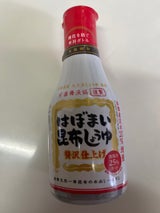 歯舞 はぼまい昆布しょうゆ 贅沢仕上 200ml