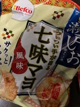 栗山米菓 瀬戸しお七味マヨ風味 14枚