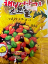 ヘテパシフィック ひまわりチョコ(種入り) 55g
