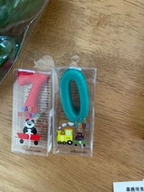 ニホンローソク ナンバーキャンドル7 1個