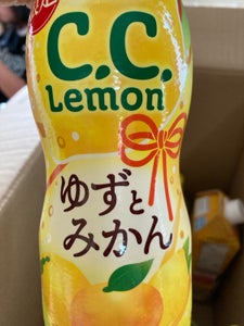 Ｃ．Ｃ．レモン　ゆずとみかん　５００ｍｌの商品写真