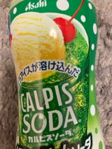 カルピスソーダメロンクリームソーダ 500ml