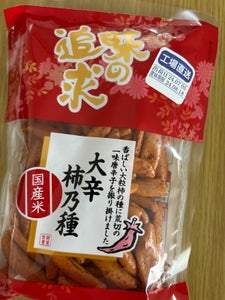 越後製菓 味の追求大辛柿乃種 80g