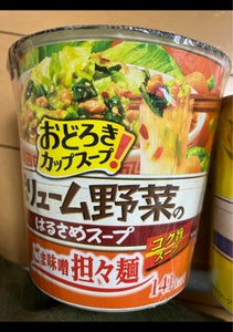 アサヒ 野菜春雨スープごま味噌担々麺 37.8g