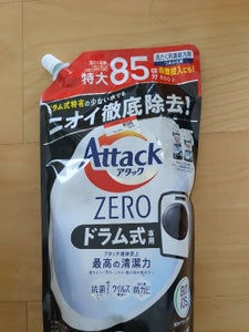 花王 アタックZEROドラム式専用つめかえ850g