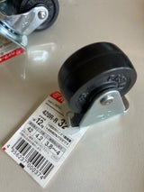 ハンマーキャスター 固定ゴム車 420R-R 32