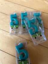 ニホンローソク ナンバーキャンドル5 1個