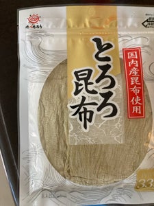 前島食品　たべたろう　とろろ昆布　３３ｇのレビュー画像