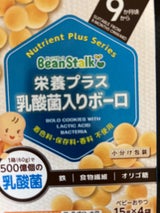 ビーンスターク 栄養プラス乳酸菌入りボーロ 60g