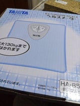 TANITA ヘルスメーター HA-851-BL