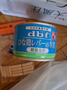 デビフ ひな鶏レバーの水煮 野菜入り 150g