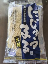 丸刃 切り出し中華麺にじゅうまる太 360g