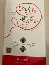 フジセイカ 出雲ひとくちぜんざい 6個