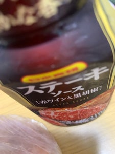 日本食研　ステーキソース　黒胡椒　２１０ｇの商品写真