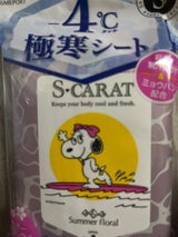 エスカラット 薬用デオドラント 大判クールシート サマーフローラル