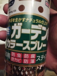 水性ガーデン用カラースプレー300ml マホガニー