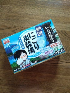 いい湯旅立ち 納涼にごり炭酸湯そよかぜの宿 12錠