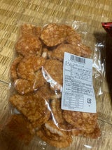 竹新製菓 割れみりん揚 200g