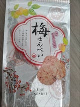 かとう製菓 梅せんべい スタンドパック 80g