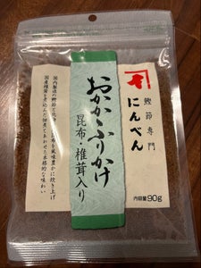 にんべん　おかかふりかけ昆布・椎茸入り　９０ｇの商品写真