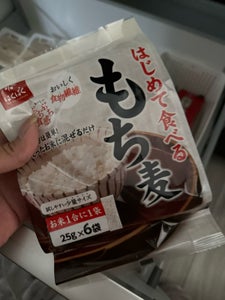 はくばく　はじめて食べるもち麦　１５０ｇの商品写真