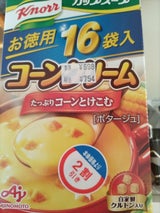 クノールカップSコーンクリーム16袋 291.2g