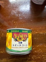 アリサン 有機スイートコーン缶スモール 125g