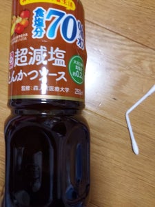 イカリソース 超減塩とんかつソース 250ml