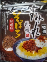 札幌食品 すみれ そぼろ味噌味 袋 50g