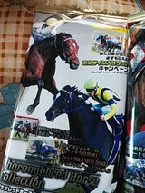 サラブレッドホースコレクションツインウエハース2枚