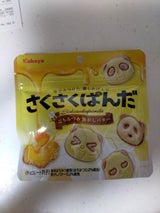 カバヤ さくさくぱんだはちみつ&焦がしバター43g