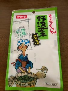 ナカモ　野沢菜茶漬　４ｇ×３袋のレビュー画像