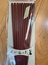 イシダ 客用箸鉄木細口 5P