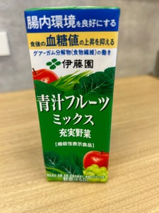 伊藤園　充実野菜　青汁フルーツＭＩＸ　２００ｍｌのレビュー画像